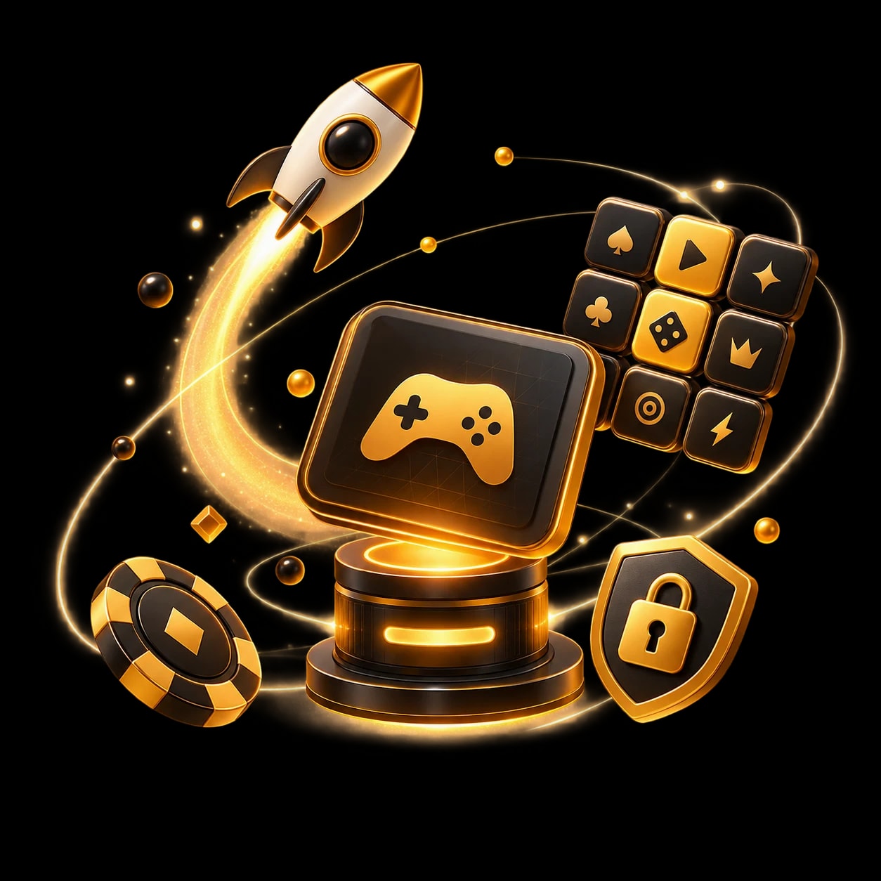 In-House Games illustration